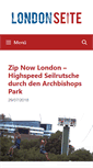 Mobile Screenshot of londonseite.de